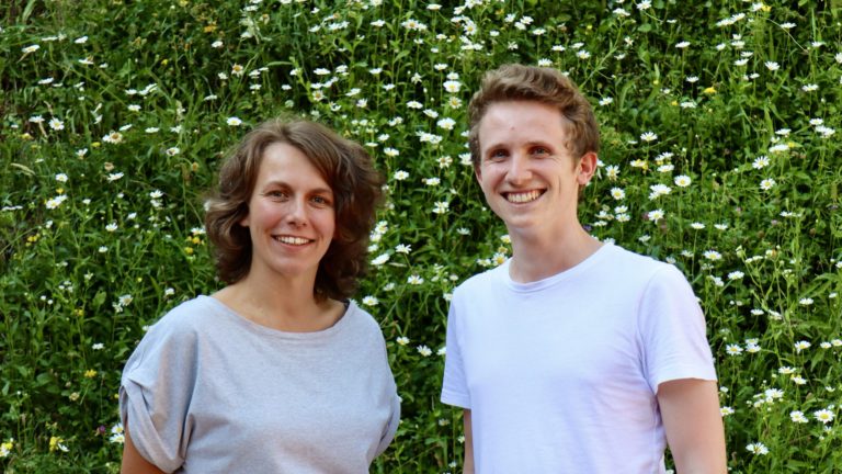Künftig Doppelspitze: Sophie Schwer und Simon Sumbert sind die neuen Fraktionsvorsitzenden