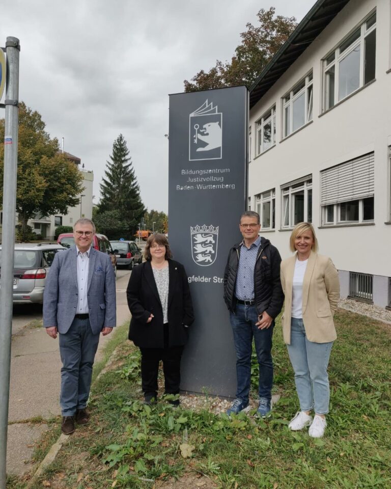 Besuch des Bildungszentrums Strafvollzug in Stuttgart-Stammheim
