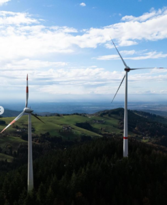 Einweihung des repowerten Windrads auf dem Schauinsland