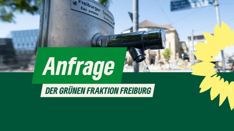 Nachgefragt: Trinkbrunnen-Ausbau in Freiburg