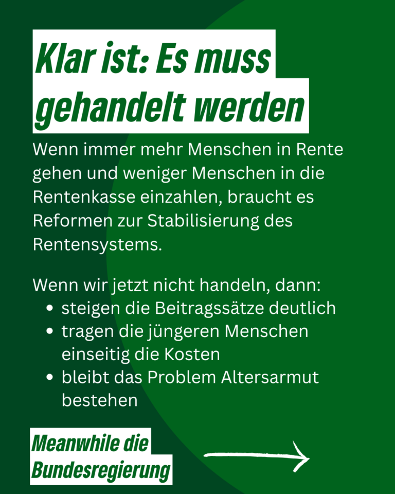 Das Rentenpaket der Koalition