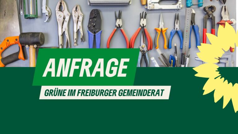 Anfrage gemäß §24 GemO: Einführung eines Reparaturbonus in Freiburg