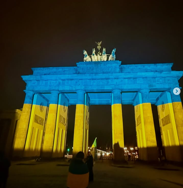 Beeindruckende Stimmung in Berlin zum Jahrestag